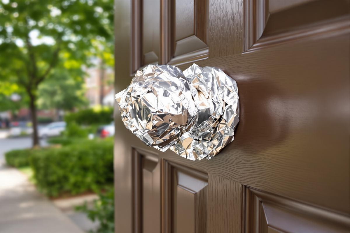 Papier aluminium sur les poignées de porte : c’est quoi cette astuce devenue populaire sur les réseaux sociaux.jpg