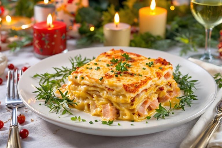 Avalanche de béchamel, saumon ultra fondant et fromage gratiné : ces lasagnes de Noël sont une pure folie.jpg