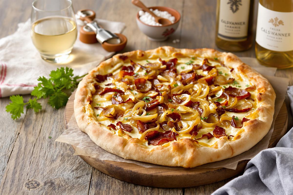 C’est trop facile à faire ! : la recette de la flammekueche par Norbert Tarayre prête en 30 minutes - cuisson incluse.jpg