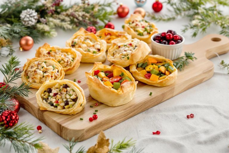 Feuilletés de fête pour Noël : une pâte, trois garnitures et zéro stress pour un apéritif croustillant et ultra gourmand.jpg