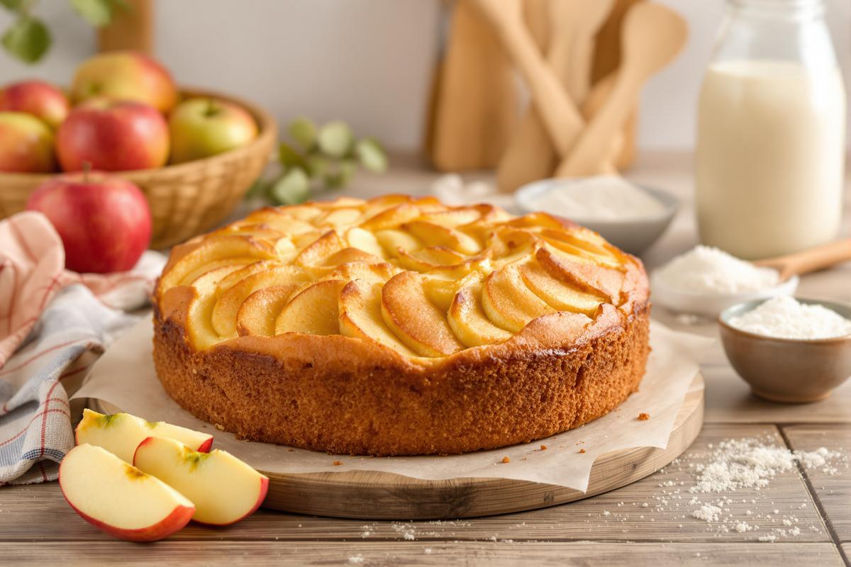 Gâteau pommes-yaourt ultra moelleux : « je n’en rate jamais un depuis que j’utilise cette astuce de ma grand-mère ».jpg