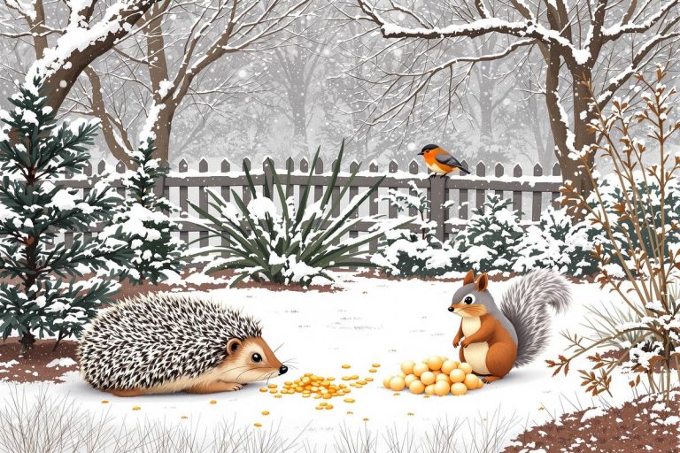 Hérissons, écureuils, rouges-gorges : cet aliment les réunira tous dans votre jardin cet hiver.jpg