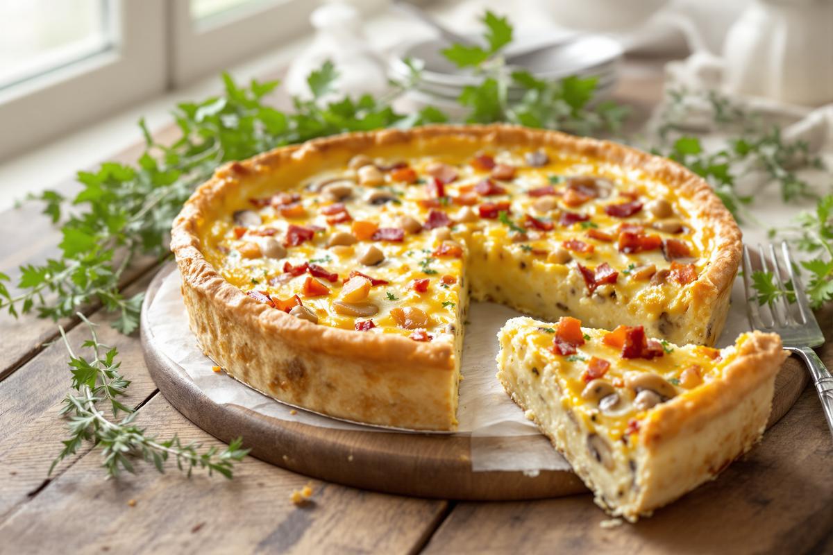 « Je n’utilise plus de pâte brisée : cette quiche sans pâte se prépare en un éclair ».jpg