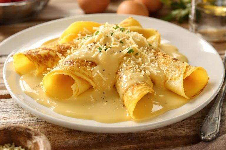 Laurent Mariotte revisite notre plat d'enfance préféré : voici sa version des crêpes roulées au fromage.jpg
