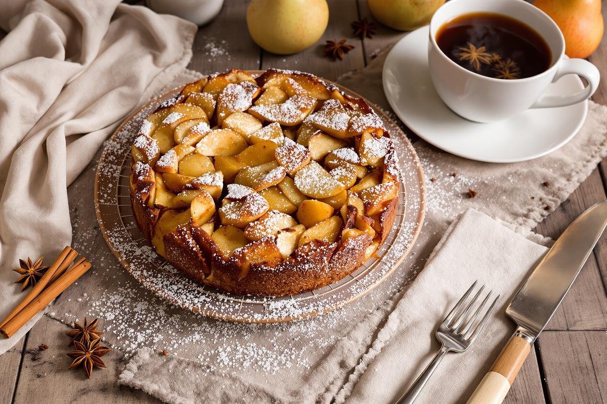 Le gâteau pomme-poire ultra simple, idéal pour les goûters froids.jpg