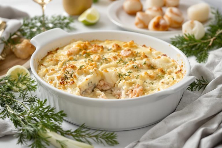 Oubliez la dinde : ce gratin ultra crémeux Saumon & Saint-Jacques sera votre plat de Noël idéal.jpg