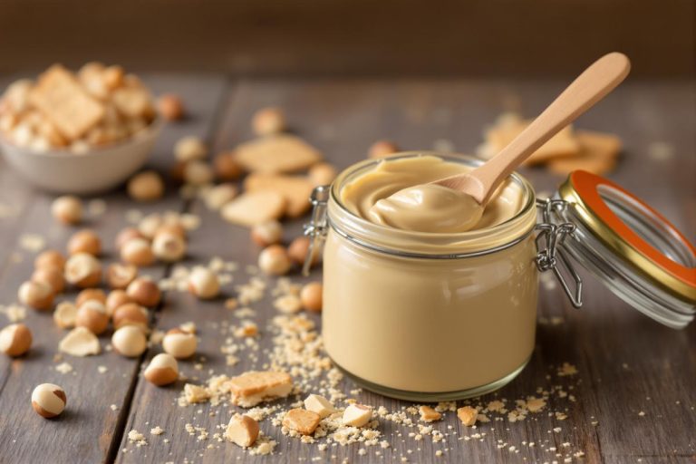 Pâte à tartiner ultra fondante noisette et chocolat blanc : le goûter façon Kinder Bueno, sans additif ni palme.jpg