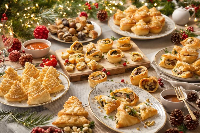 Petits feuilletés apéro de Noël : 10 recettes à faire avec un rouleau de pâte feuilletée.jpg