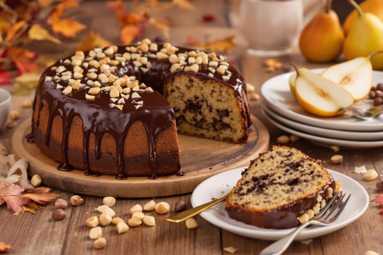 Poire, Chocolat, Noisette : le gâteau d’automne ultra-moelleux qui rend accro.jpg
