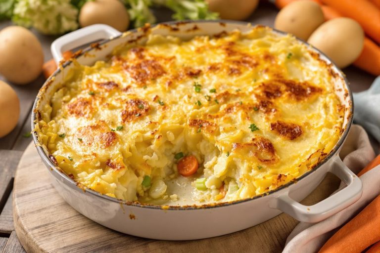 Gratin de pommes de terre, poireaux et carottes : fondant, bien doré et ultra facile à préparer.jpg