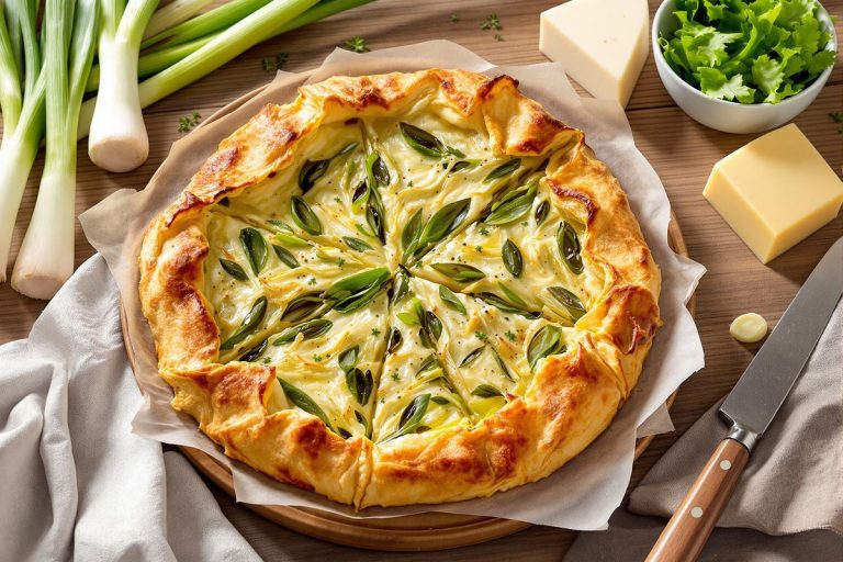 “Même les enfants ont adoré”, cette tarte rustique aux poireaux et au comté va régaler toute la famille !.jpg