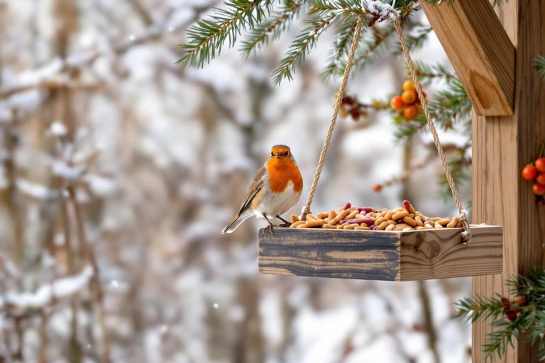 Rouges-gorges : ces deux aliments tout simples au jardin cet hiver les font revenir encore et encore chez vous.jpg