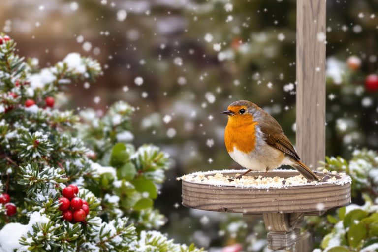 Rouges-gorges : ces deux aliments tout simples au jardin cet hiver les font revenir encore et encore chez vous.jpg